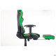 Кресло VR Racer Dexter Megatron черный/Зеленый (A553505)