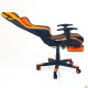 Кресло VR Racer Dexter Megatron черный/оранжевый (A553506)