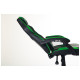 Кресло VR Racer Dexter Webster черный/зеленый (A553507)