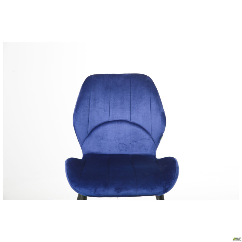 Стул Astra черный/вельвет синий (A553528)