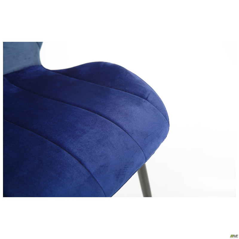 Стул Astra черный/вельвет синий (A553528)
