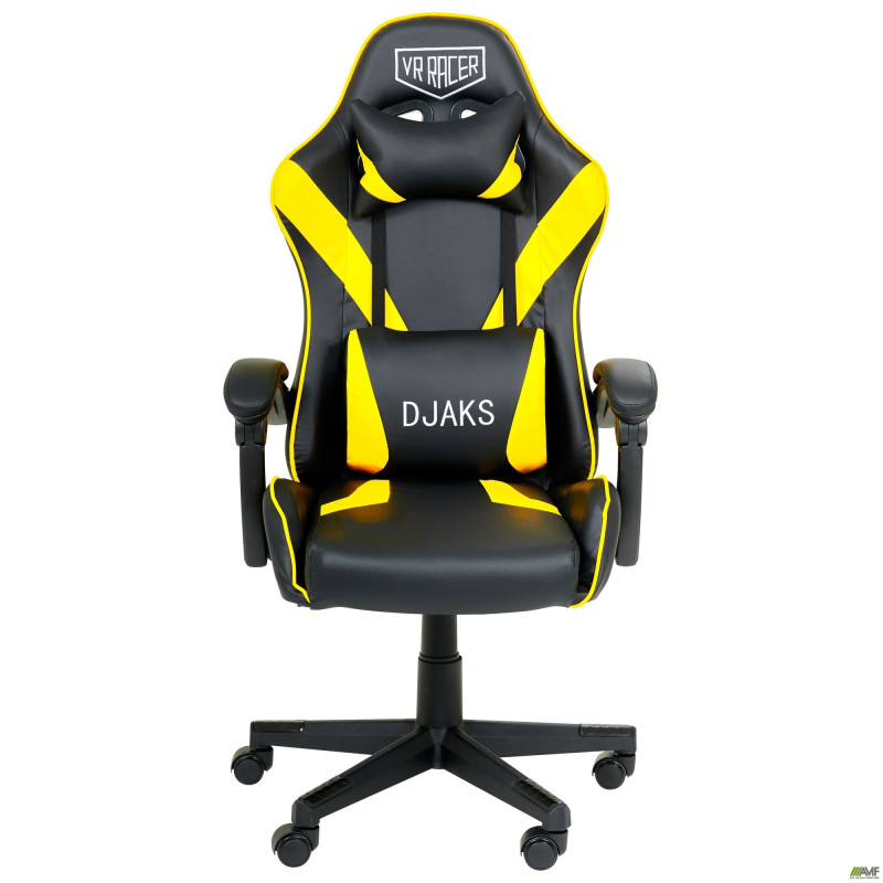 Кресло VR Racer Dexter Djaks черный/желтый (A553935)