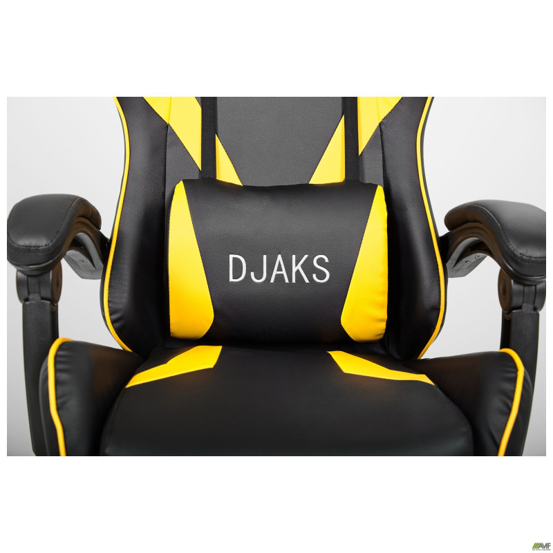 Кресло VR Racer Dexter Djaks черный/желтый (A553935)