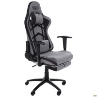 Кресло VR Racer Textile Craft серый/черный (A553944)