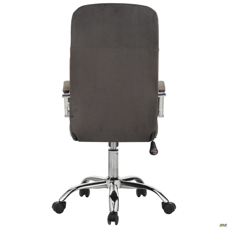 Кресло руководителя Gaspar велюр темно-серый (A554020)