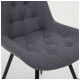 Стілець поворотний обідній Liara темно-сірий (A554030)