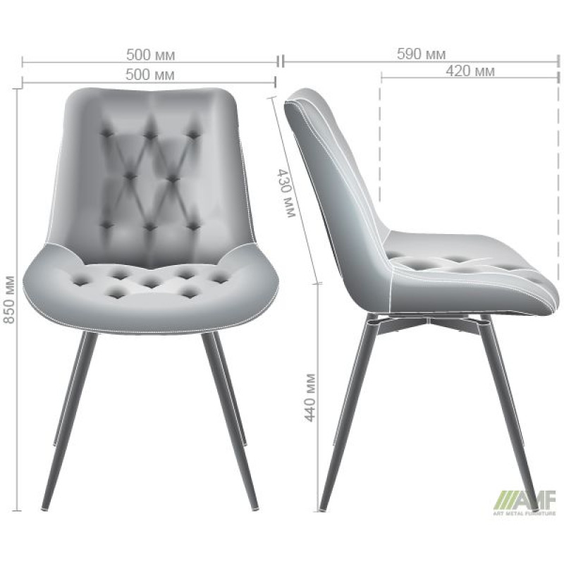 Стілець поворотний обідній Liara крем (A554031)