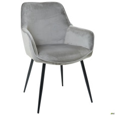 Обіднє крісло Fiona вельвет сірий (A554054)