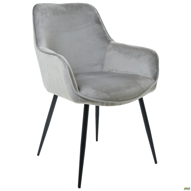 Обеденное кресло Fiona вельвет серый (A554054)