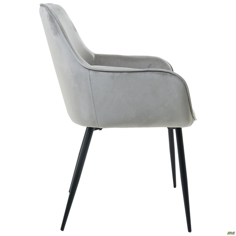 Обеденное кресло Fiona вельвет серый (A554054)