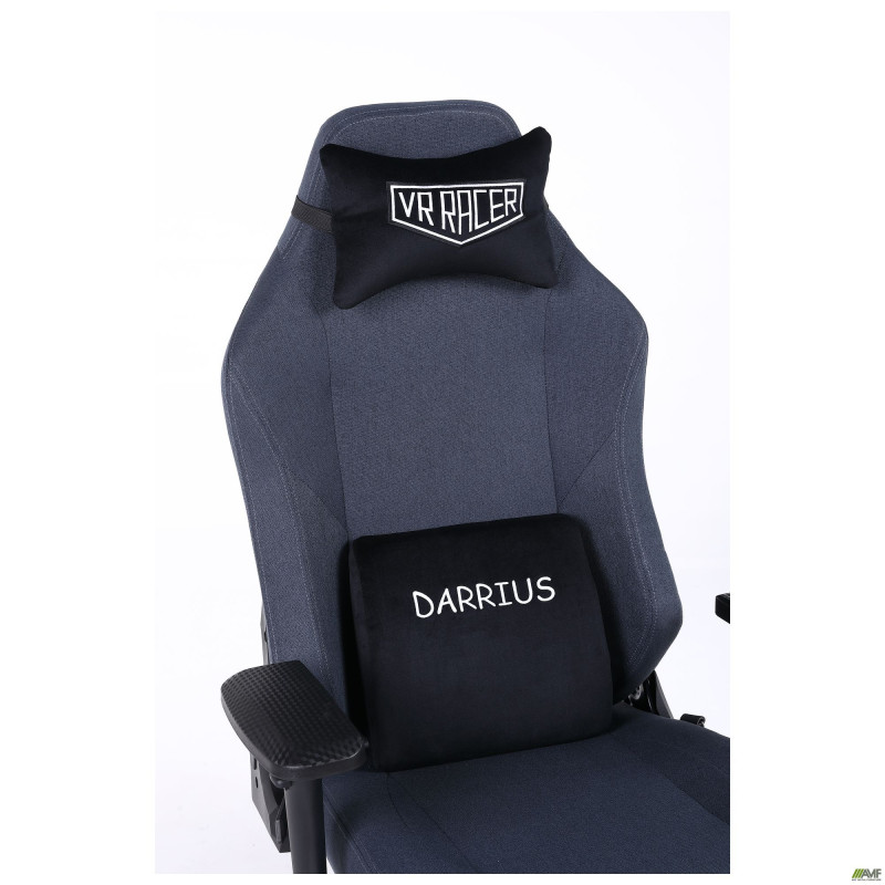 Кресло геймерское VR Racer Textile Darrius черное (A555292)