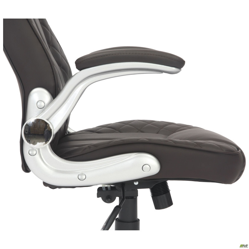 Кресло руководителя Parker кожезаменитель коричневый (A555317)