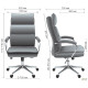 Кресло руководителя Olimpic ткань серая (A555333)
