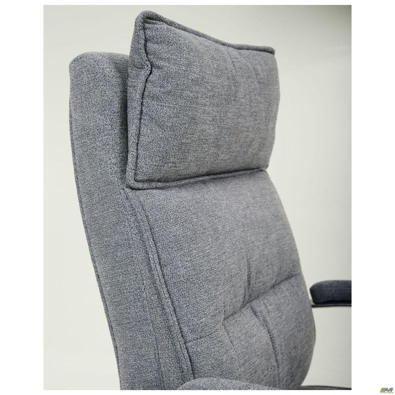 Кресло руководителя Olimpic ткань серая (A555333)