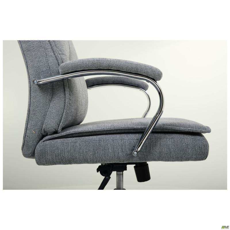 Кресло руководителя Olimpic ткань серая (A555333)