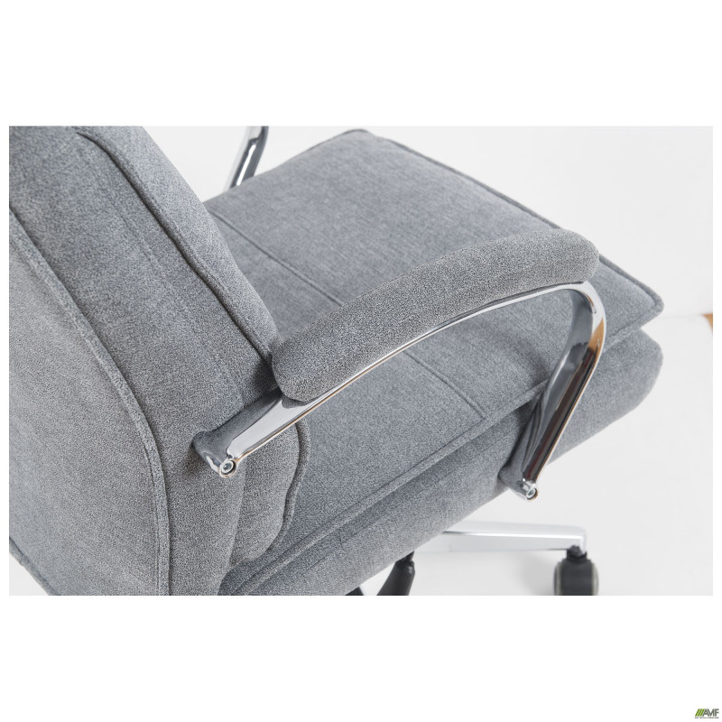 Кресло руководителя Olimpic ткань серая (A555333)