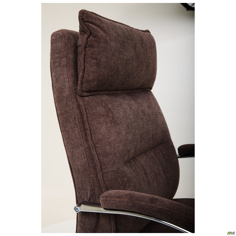 Кресло руководителя Olimpic коричневая ткань (A555334)