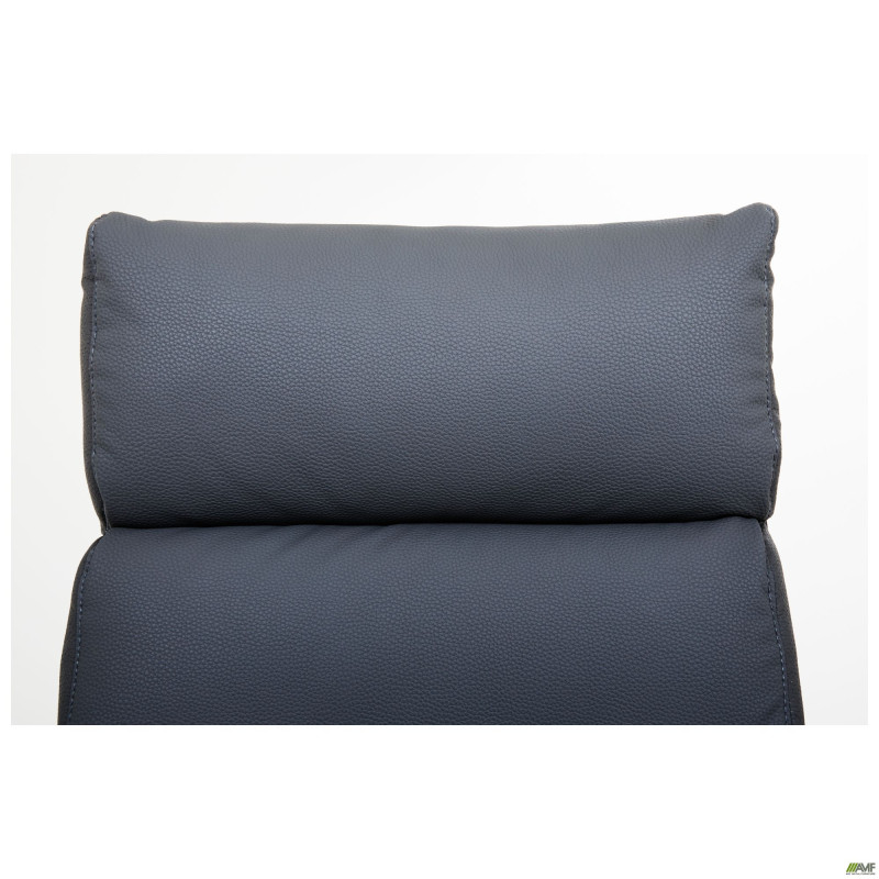 Кресло руководителя Faraon кожзам серый (A555337)