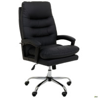 Кресло руководителя Armani кожзам черный (A555341)