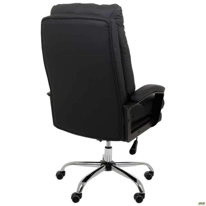 Кресло руководителя Armani кожзам черный (A555341)