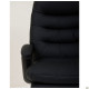 Кресло руководителя Armani кожзам черный (A555341)