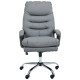 Кресло руководителя Armani кожзам серый (A555342)