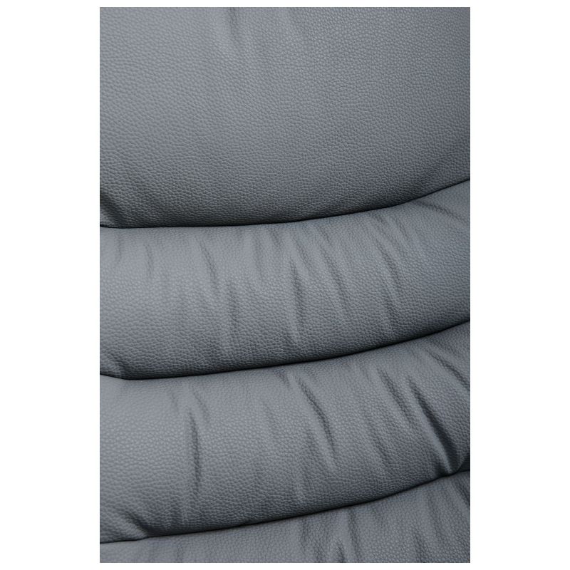 Кресло руководителя Armani кожзам серый (A555342)