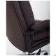 Кресло руководителя Armani кожзам шоколад (A555343)