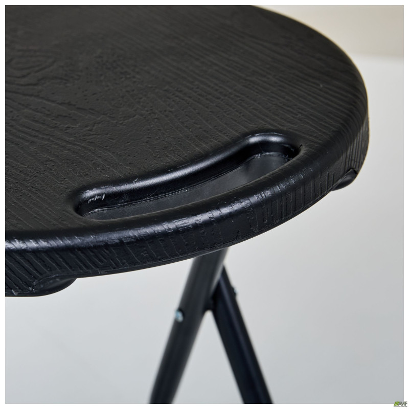 Табурет складаний Seat пластик чорний (A555368)