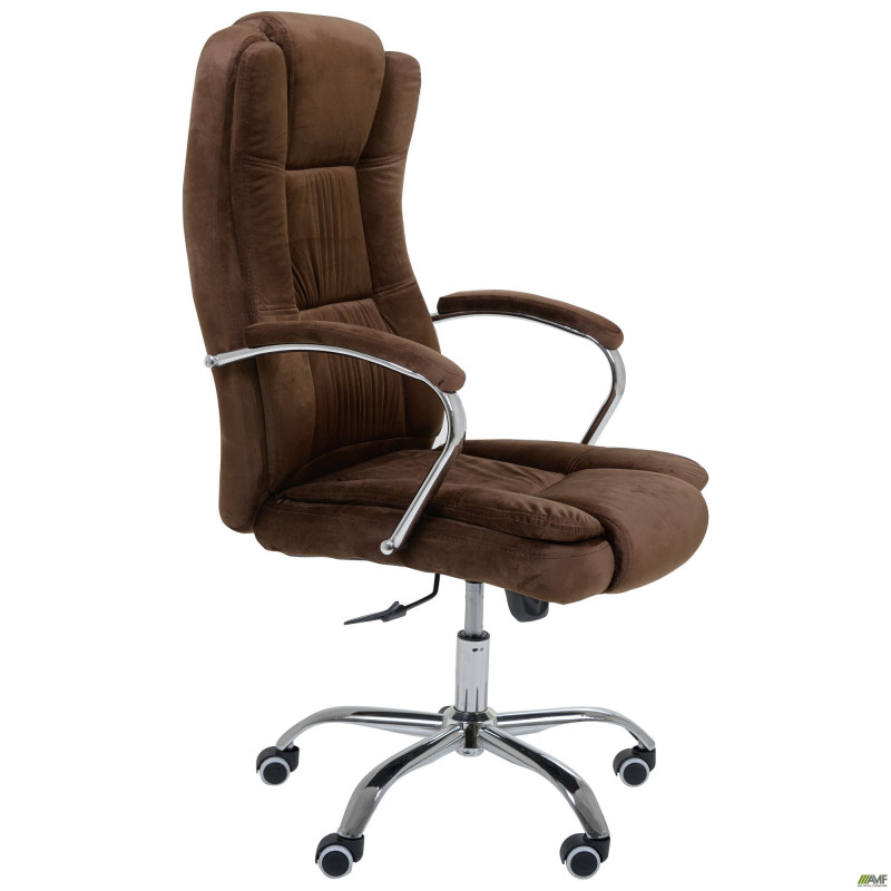 Кресло руководителя Julian velvet brown (A555379)