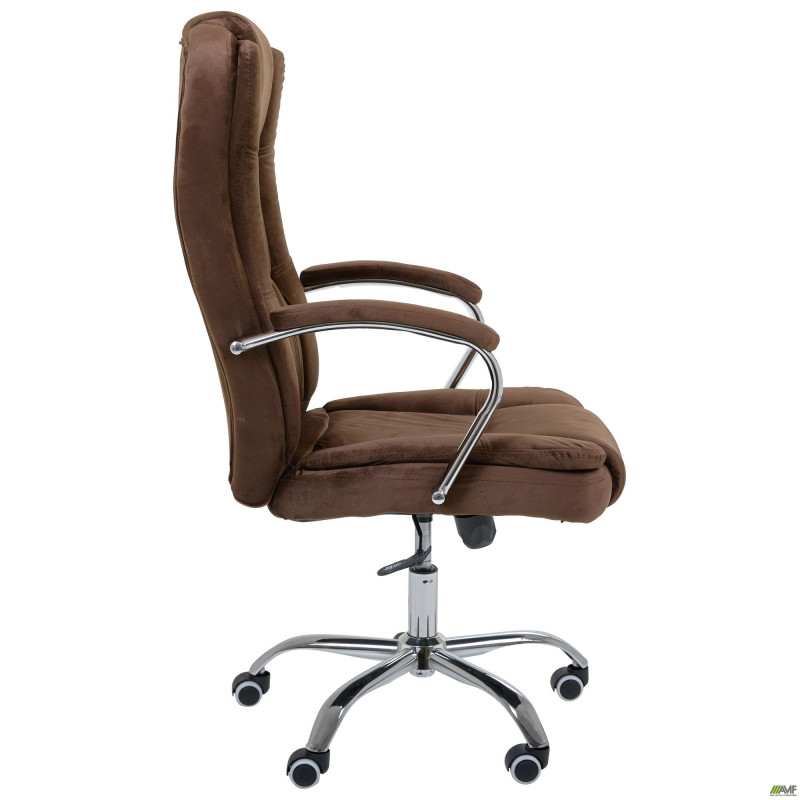 Кресло руководителя Julian velvet brown (A555379)