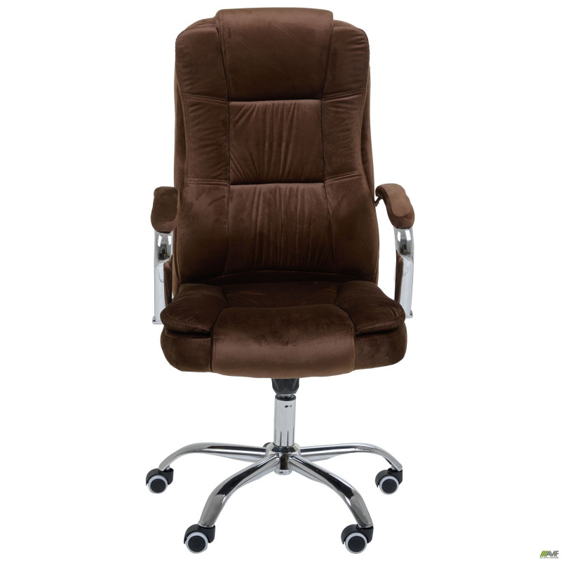 Кресло руководителя Julian velvet brown (A555379)