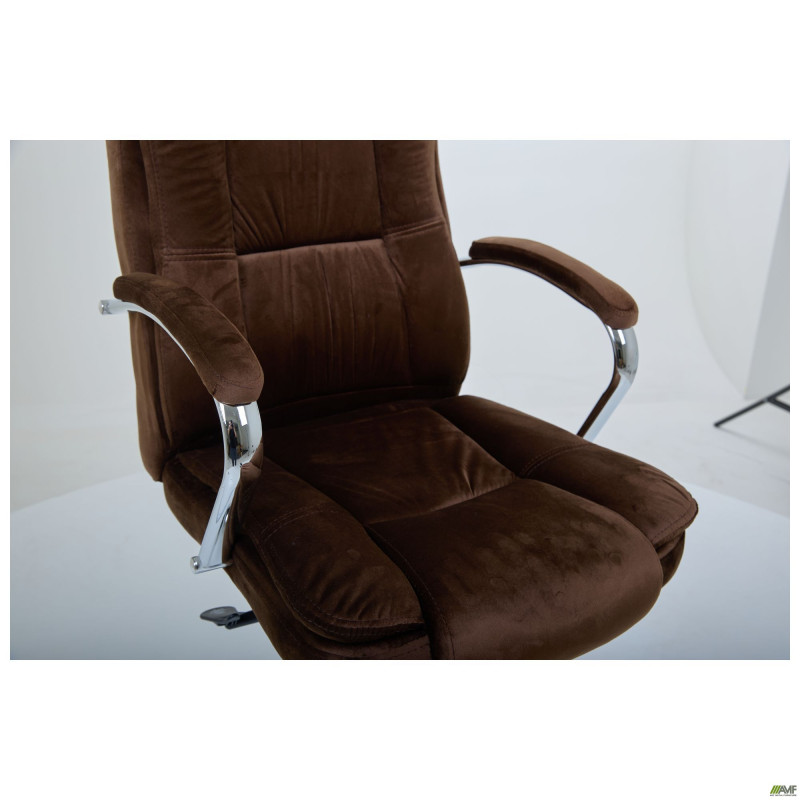 Кресло руководителя Julian velvet brown (A555379)