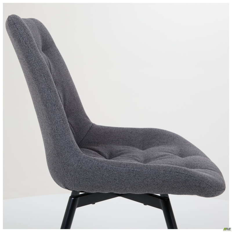 Стілець поворотний обідній Liara 180° темно-сірий (A555398)