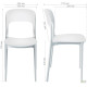 Стілець Joy пластик білий (A555422)