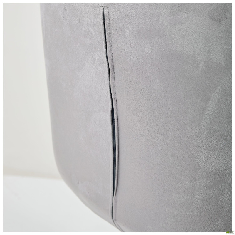 Кресло поворотное Jasmin вельвет теплый серый (A555550)