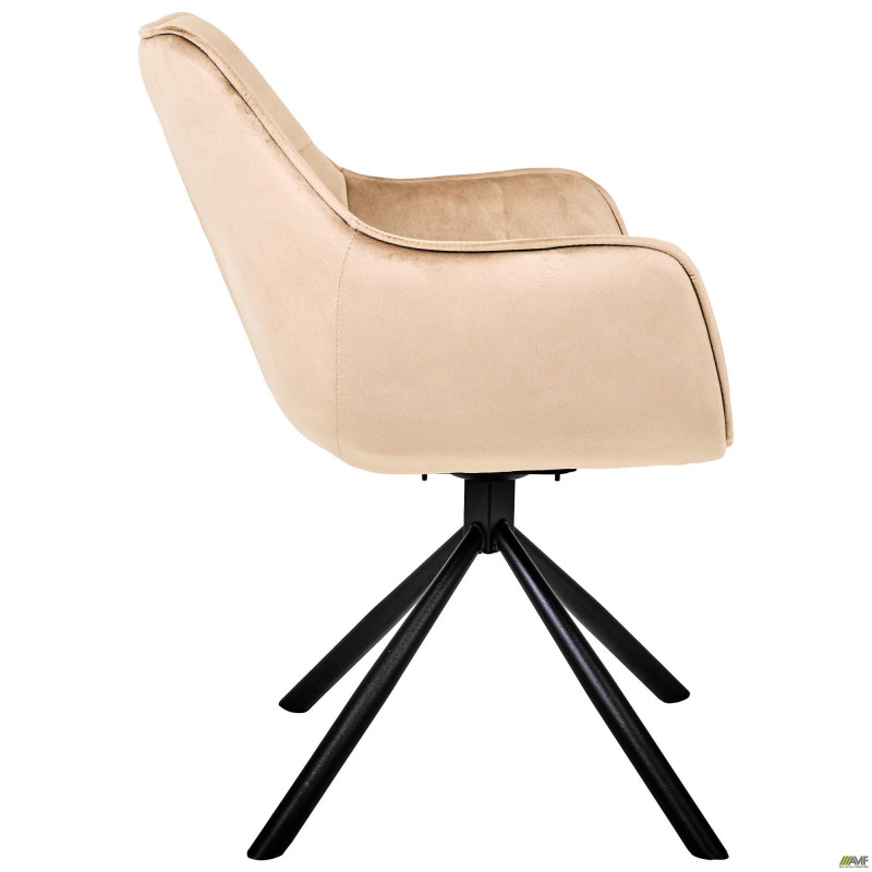 Кресло поворотное Jasmin вельвет капучино (A555551)