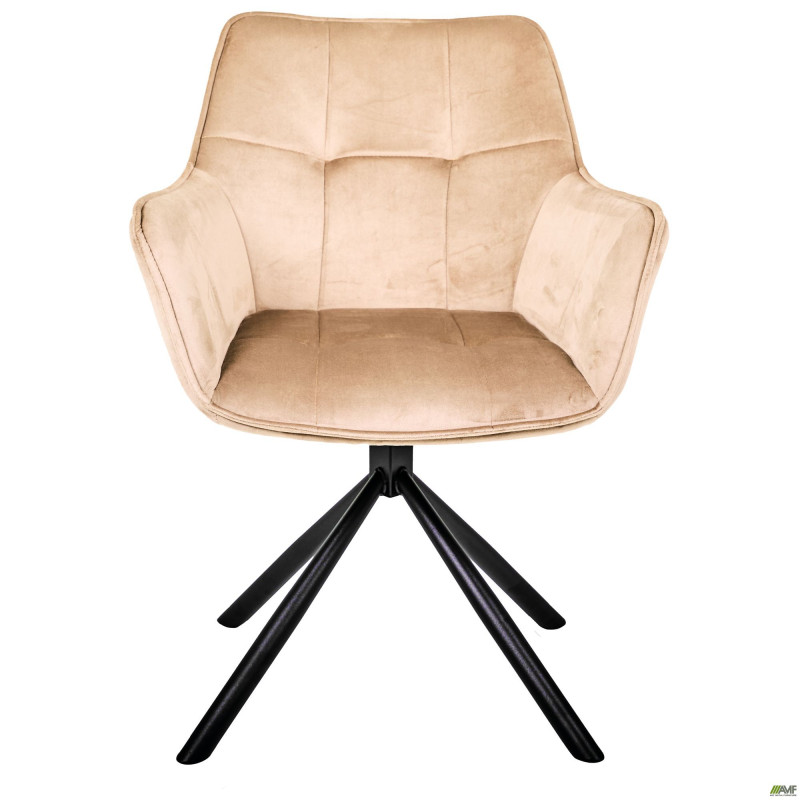 Кресло поворотное Jasmin вельвет капучино (A555551)