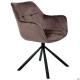 Кресло поворотное Jasmin вельвет шоколад (A555552)