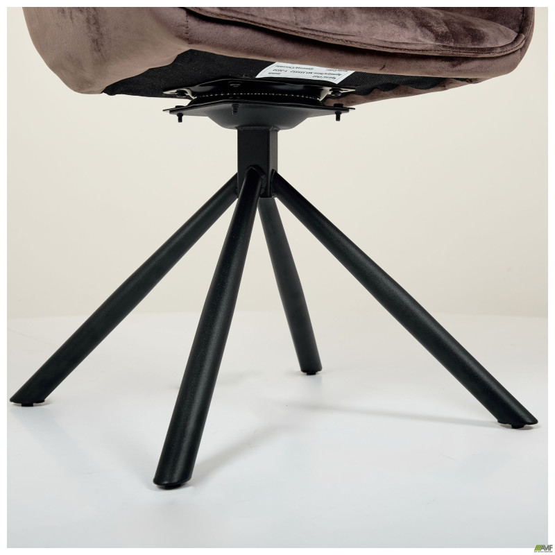 Кресло поворотное Jasmin вельвет шоколад (A555552)