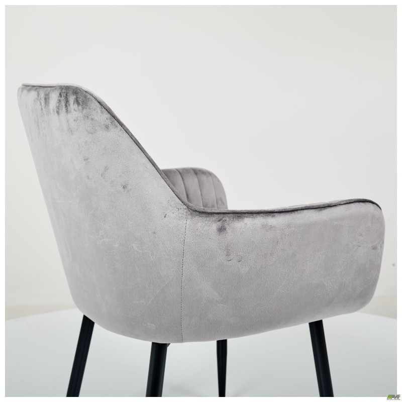 Кресло Venera-C вельвет теплый серый (A555553)