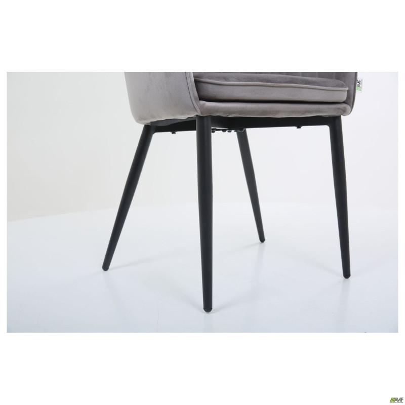 Кресло Paula-C вельвет тепло серый (A555556)