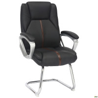 Крісло конференційне Seltic CF шкірозамінник чорний (A555559)
