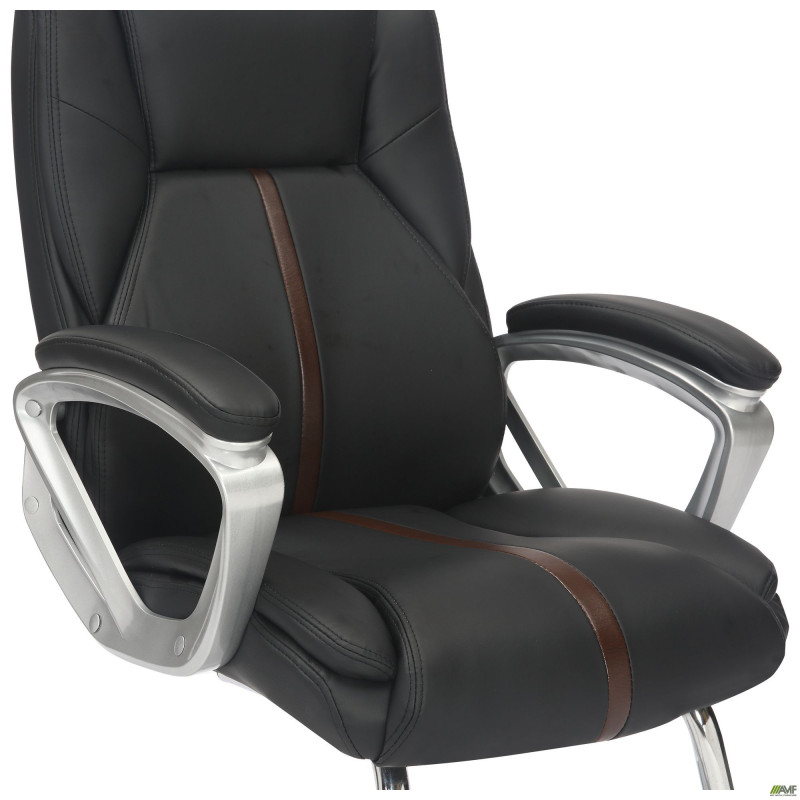 Крісло конференційне Seltic CF шкірозамінник чорний (A555559)