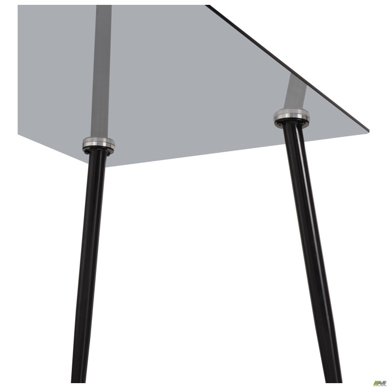 Стол Umberto черный/стекло тонированное серое (A555560)