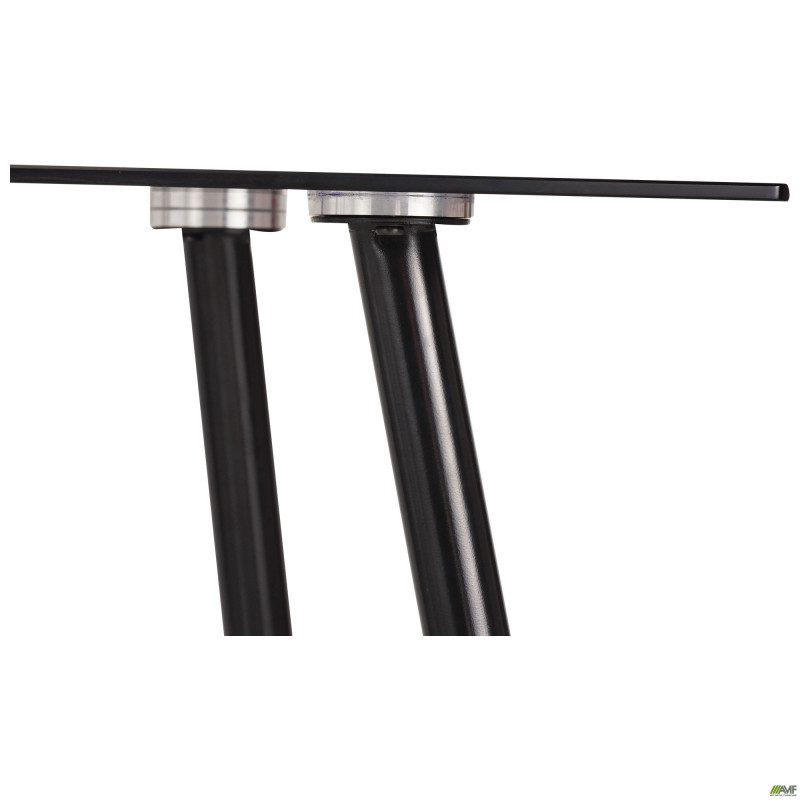 Стол Umberto черный/стекло тонированное серое (A555560)