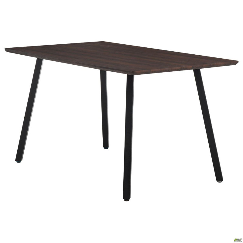 Стол Sheffield черный/МДФ темно-коричневый (A555566)