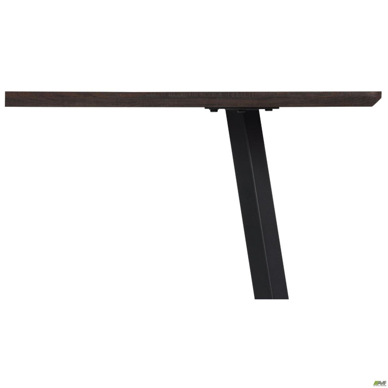 Стол Sheffield черный/МДФ темно-коричневый (A555566)