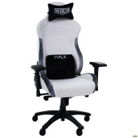 Кресло геймерское VR Racer Textile Halk серый (A555573)