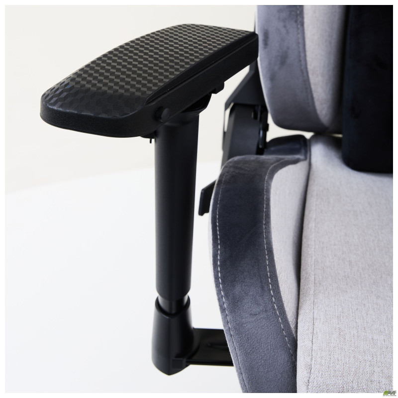 Крісло геймерське VR Racer Textile Halk сірий (A555573)